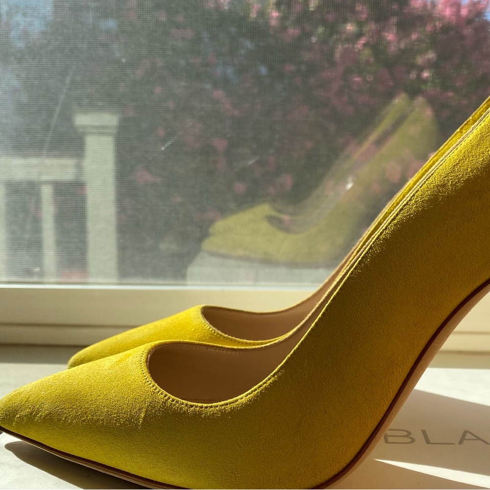 Brand New Manolo Blahnik BB Suede Pumps